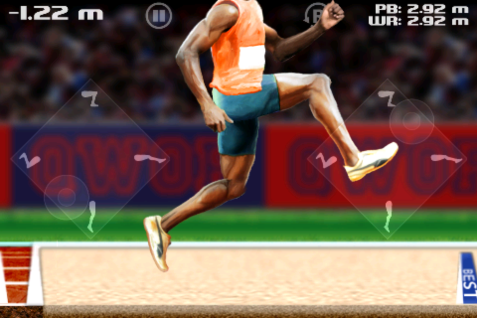 Screenshot QWOP for iOS Screenshot QWOP for iOS